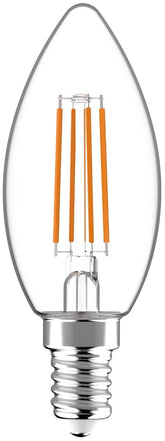 Avide Λάμπα LED Filament Candle 4.5W E14 NW 4000K